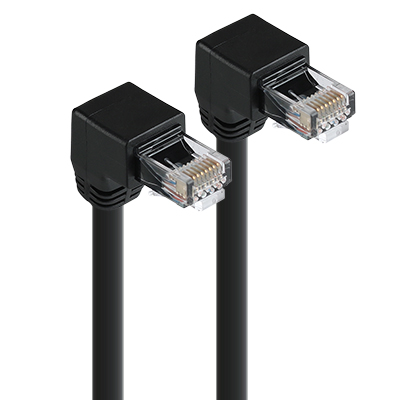 [표준제품]KW KW605D CAT.6 UTP 랜 케이블 5m (아래쪽 꺾임)