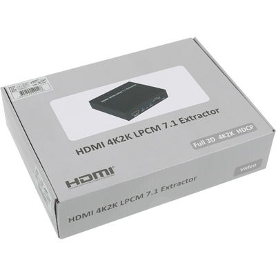 강원전자 넷메이트 NM-HDA03 4K 60Hz HDMI 2.0 오디오 디임베더(오디오 분리기/Audio De-Embedder)