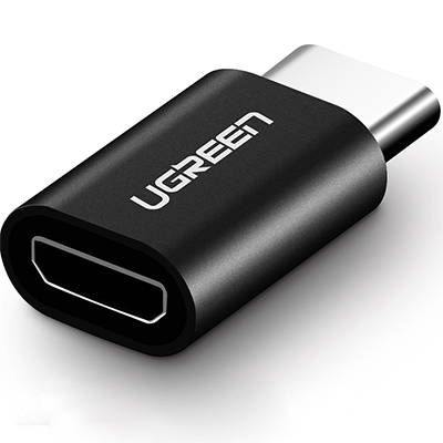 유그린  U-30391 USB2.0 Micro 5핀(F)-CM 젠더 (블랙)