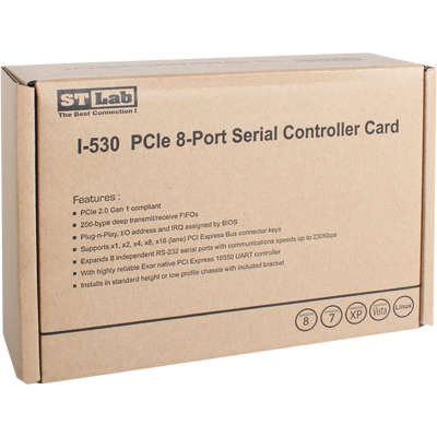 강원전자 넷메이트 I-530 8포트 PCI Express 시리얼카드(EXAR)(2/2)