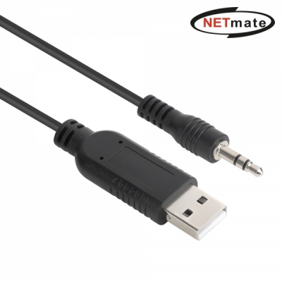 강원전자 넷메이트 USB2.0 to 3.3V TTL(Audio plug) 컨버터(FTDI / 1.8m)