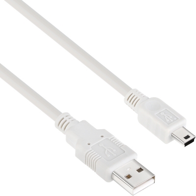 강원전자 넷메이트 USB2.0 AM-Mini 5핀 케이블 0.15m