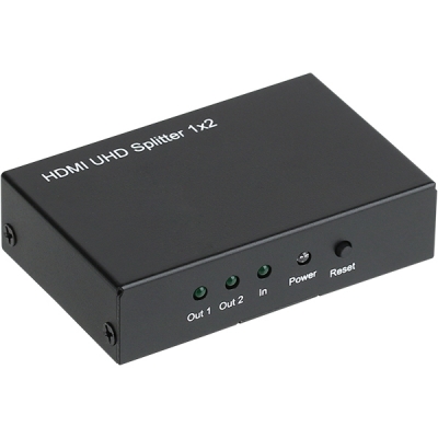 강원전자 넷메이트 4K 60Hz HDMI 2.0 1:2 분배기