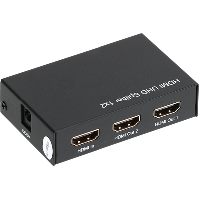 강원전자 넷메이트 4K 60Hz HDMI 2.0 1:2 분배기