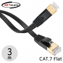강원전자 넷메이트 CAT.7 STP 다이렉트 FLAT 케이블 3m