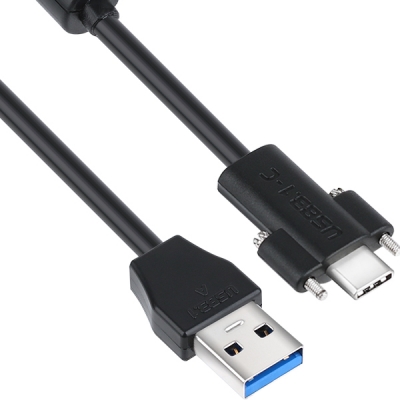 강원전자 넷메이트 CBL-43AU3.1G1XLBK-5M USB3.1 Gen1(3.0) AM-CM(Lock) Ultra Slim 리피터 5m