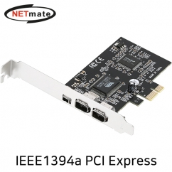 강원전자 넷메이트 IEEE1394A 3포트 PCI Express 카드(VIA)(슬림PC겸용)