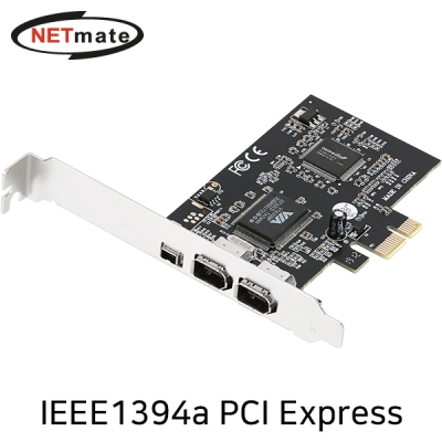 강원전자 넷메이트 IEEE1394A 3포트 PCI Express 카드(VIA)(슬림PC겸용)