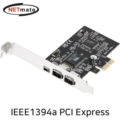 강원전자 넷메이트 NM-SWT3 IEEE1394A 3포트 PCI Express 카드(VIA)(슬림PC겸용)