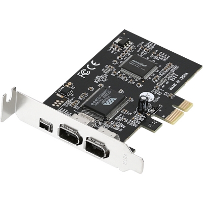 강원전자 넷메이트 IEEE1394A 3포트 PCI Express 카드(VIA)(슬림PC겸용)