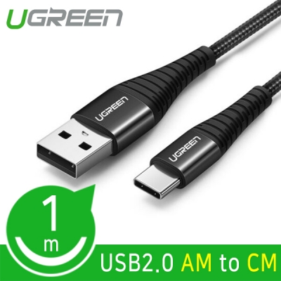유그린 U-60569 USB2.0 AM-CM 패브릭 케이블 1m