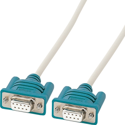 강원전자 산와서플라이 KR-LK3 9핀 NULL MODEM 케이블 3m