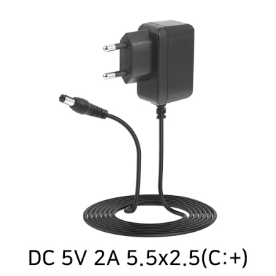 강원전자 넷메이트 NM-P52C(CW0502000KC) DC 5V 2A SMPS 아답터(5.5x2.5mm/C:+)