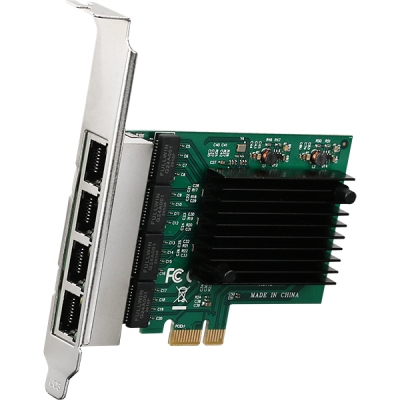 강원전자 넷메이트 PCI Express 쿼드 기가비트 랜카드(Realtek)(슬림PC겸용)