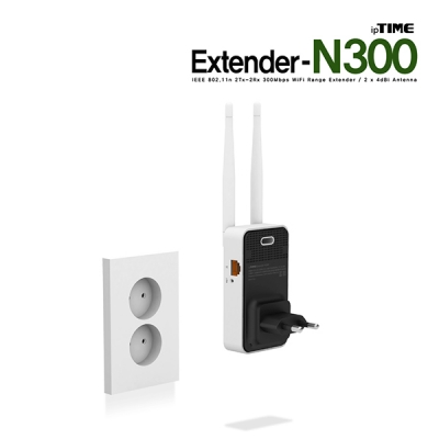 ipTIME(아이피타임) EXTENDER-N300 무선 AP