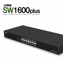 ipTIME(아이피타임) SW1600plus 16포트 스위칭 허브