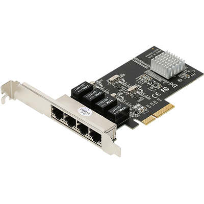 강원전자 넷메이트 N-450 PCI Express 쿼드 기가비트 랜카드(Realtek)(슬림PC겸용) (2/2)