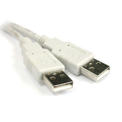 강원전자 넷메이트 NMC-UA205 USB2.0 A-A 케이블 0.5m (2/2)