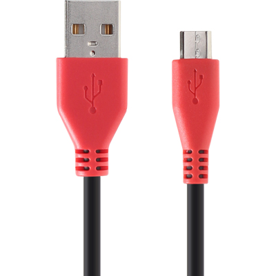 강원전자 넷메이트 NMC-FMB03 USB 마이크로 5핀 고속충전 케이블(2.1A) 0.3m (2/2)
