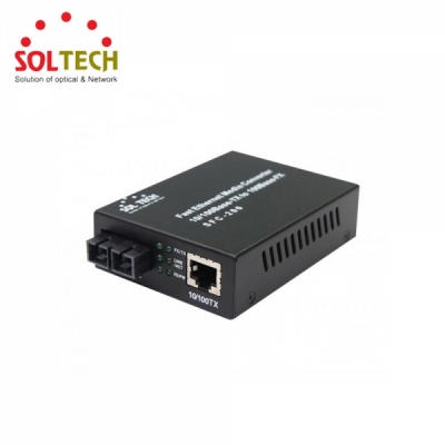 SOLTECH SFC200-SCS80/I (100Mbps/SC/싱글)
