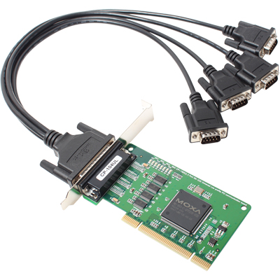 MOXA ★재고보유★ CP-104UL-DB9M 4포트 PCI 시리얼카드(슬림PC겸용)(3/3)