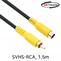 강원전자 넷메이트 SVHS-RCA 케이블 1.5m