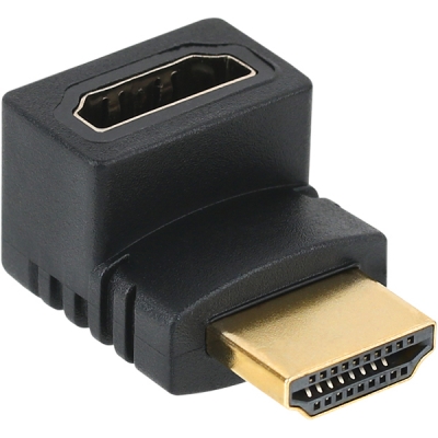 강원전자 넷메이트 NMG012 HDMI M/F 위쪽 꺾임 젠더