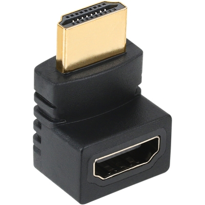 강원전자 넷메이트 NMG012 HDMI M/F 위쪽 꺾임 젠더