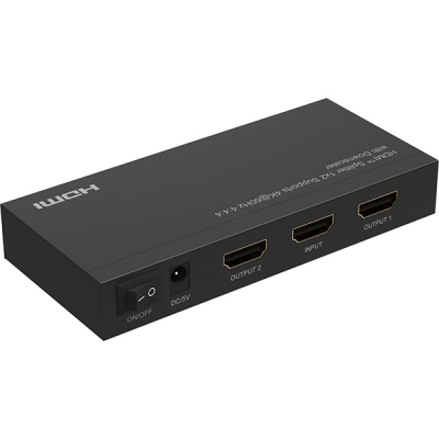 강원전자 넷메이트 4K 60Hz HDMI 2.0 1:2 분배기 NM-PTP12