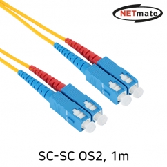 강원전자 넷메이트 광점퍼코드 SC-SC-2C-싱글모드 1m