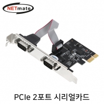 강원전자 넷메이트 2포트 PCI Express 시리얼카드(슬림PC겸용)