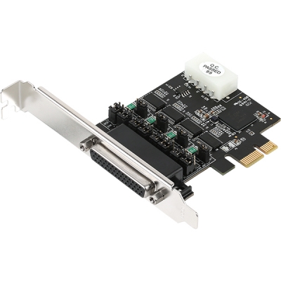 강원전자 넷메이트 4포트 PCI Express 시리얼카드 with Power(슬림PC겸용)