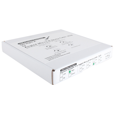 강원전자 넷메이트 CBL-PD302MBS-5mRA USB3.0 AM-MicroB(오른쪽 꺾임) 케이블 5m(2/2)