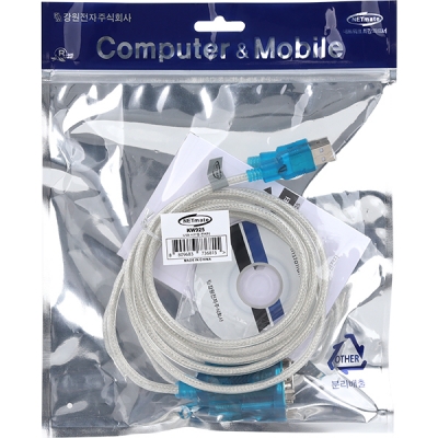 강원전자 넷메이트 KW925 USB to RS232 시리얼 컨버터(Prolific/1.8m)
