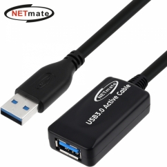 강원전자 넷메이트 USB3.0 연장 무전원 리피터 3m