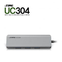 ipTIME(아이피타임) UC304 USB3.1 Type C 4포트 무전원 허브