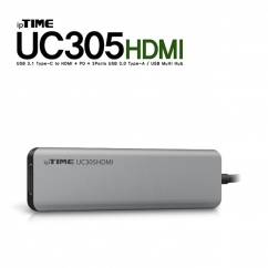 ipTIME(아이피타임) UC305HDMI USB3.1 Type C 5 in 1 멀티 허브