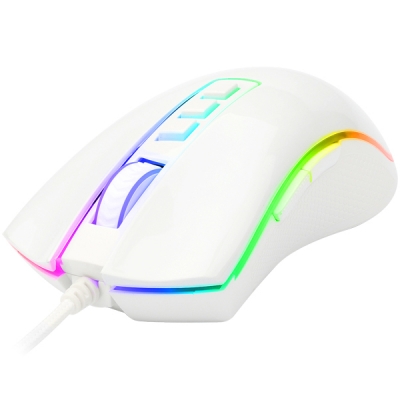 리드레곤 COBRA WHITE RGB 게이밍 마우스 M711W