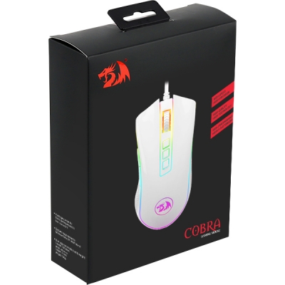 리드레곤 COBRA WHITE RGB 게이밍 마우스 M711W