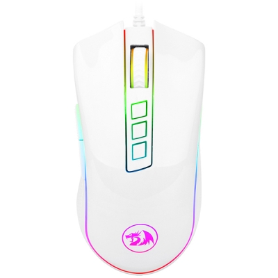 리드레곤 COBRA WHITE RGB 게이밍 마우스 M711W