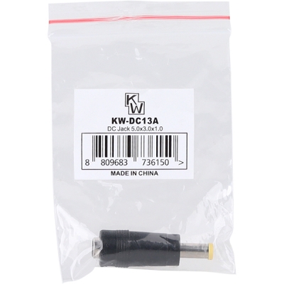 강원전자 KW 5.5x2.1 to 5.0x3.0x1.0mm 아답터 변환 잭