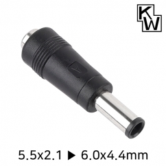 강원전자 KW KW-DC16A 5.5x2.1 to 6.0x4.4mm 아답터 변환 잭