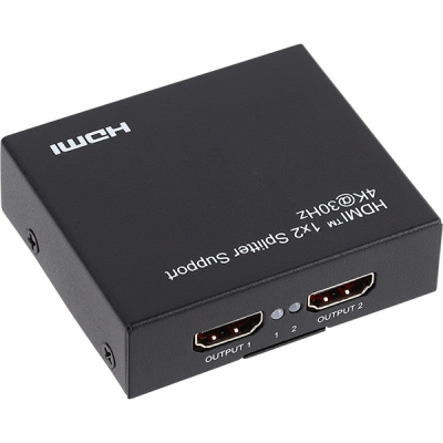 강원전자 넷메이트 4K 지원 HDMI 1:2 분배기