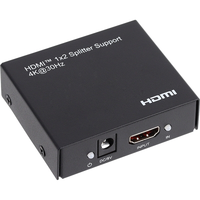 강원전자 넷메이트 4K 지원 HDMI 1:2 분배기