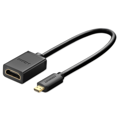 유그린 U-20134 HDMI / Micro HDMI 케이블 젠더 0.22m