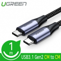 유그린 U-80150 USB 3.1 Gen2 CM-CM 케이블 1m