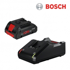 보쉬 스타터 키트 ProCORE18V 4.0Ah + GAL 18V-40 배터리 충전기 세트(1600A020N5)