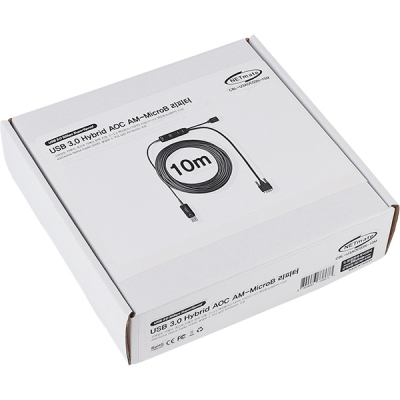 강원전자 넷메이트 USB3.0 Hybrid AOC AM-MicroB 리피터 10m