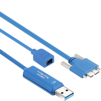 강원전자 넷메이트 CBL-U3AOC03N-10M USB3.0 Hybrid AOC AM-MicroB 리피터 10m