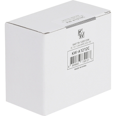 강원전자 KW 12V 1.25A SMPS 아답터(3.5x1.35(1.4)mm/C:+)